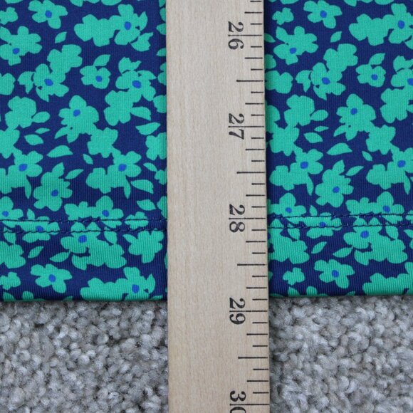 Redvanly Polo Shirt Mens XL Green Geometric Polyester Stretch S/S Pullover - Picture 11 of 12